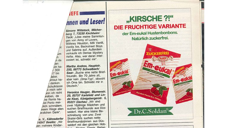 Em-eukal Beutel mit zuckerfreien Bonbons