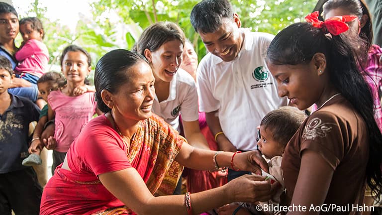 Pharmacists without borders in Nepal