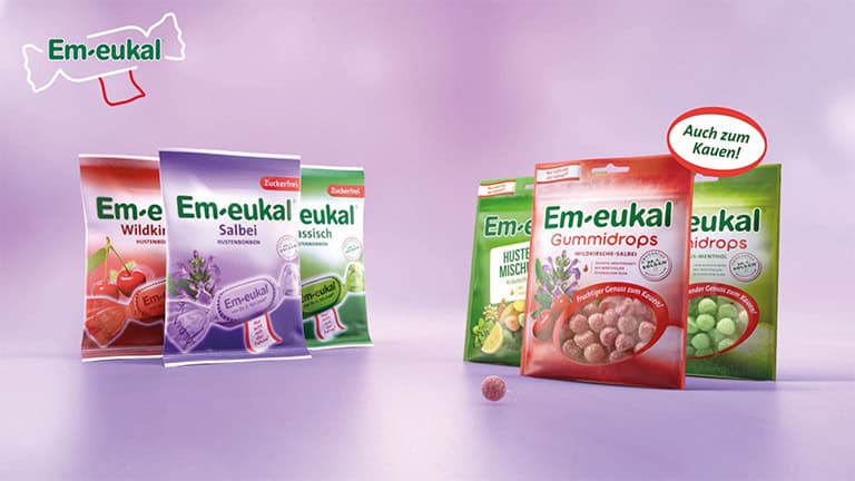 Em-eukal und Gummidrops Beutel