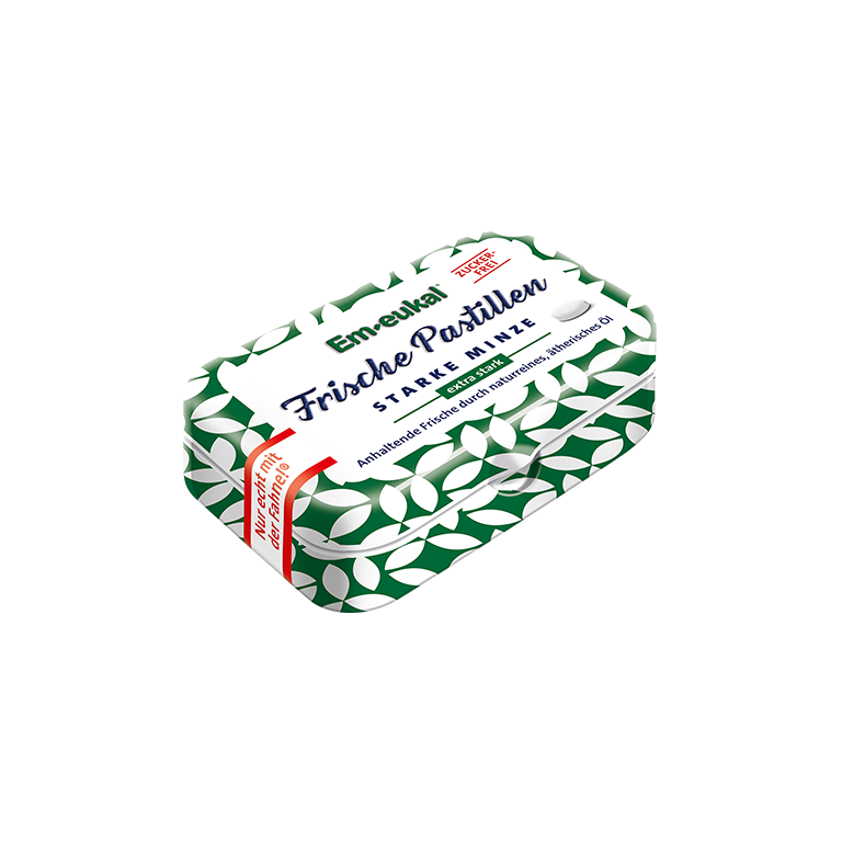 Em-eukal Frische Pastillen Strong Mint -extra strong-
