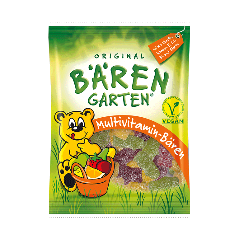 Original BaeRENGARTEN vegane Multivitamin-Baeren